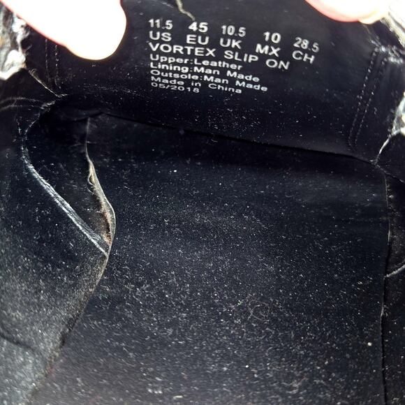 Kenneth Cole Reaction 11.5 Men's Black Dress Shoes 11 1/2 - Picture 3 of 8